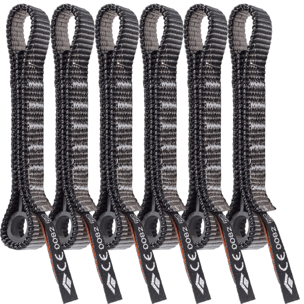 Pętla wspinaczkowa do ekspresów Black Diamond STANDARD DOGBONE 12cm 6-PACK