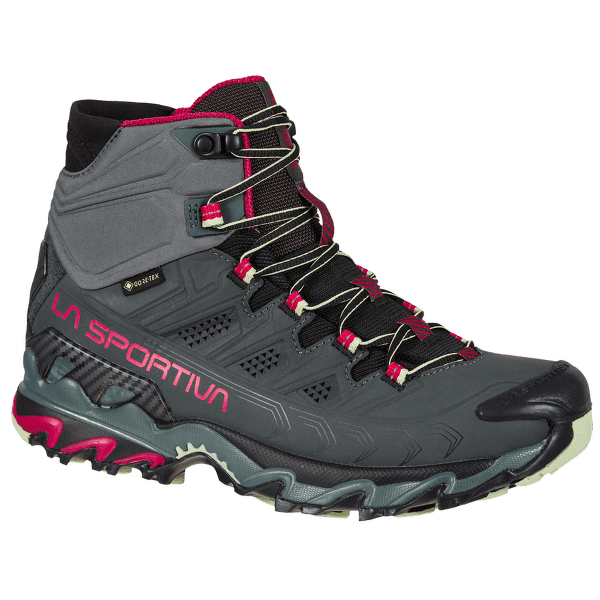 Buty La Sportiva Ultra Raptor II Mid Leather Wide GTX Women Charcoal/Cerise