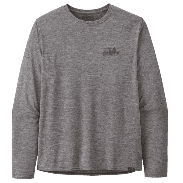 Koszulka z długim rękawem Patagonia L/S Cap Cool Daily Graphic Shirt Men 73 Skyline: Feather Grey
