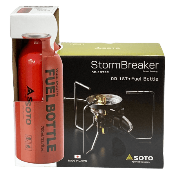 Kuchenka Soto StormBreaker+700ml Red Fuel Bottle