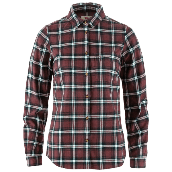 Koszula z długim rękawem Fjällräven Övik Flannel Shirt Women Port-Breeze Blue