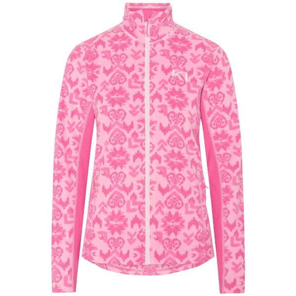 Bluza Kari Traa Olga Fleece Women SPINK/BRIGHT PINK