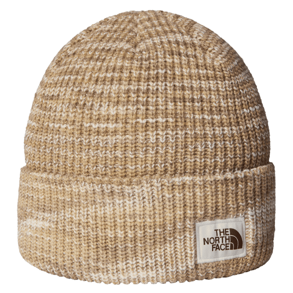 Czapki The North Face SALTY BAE LINED BEANIE WHITE DUNE