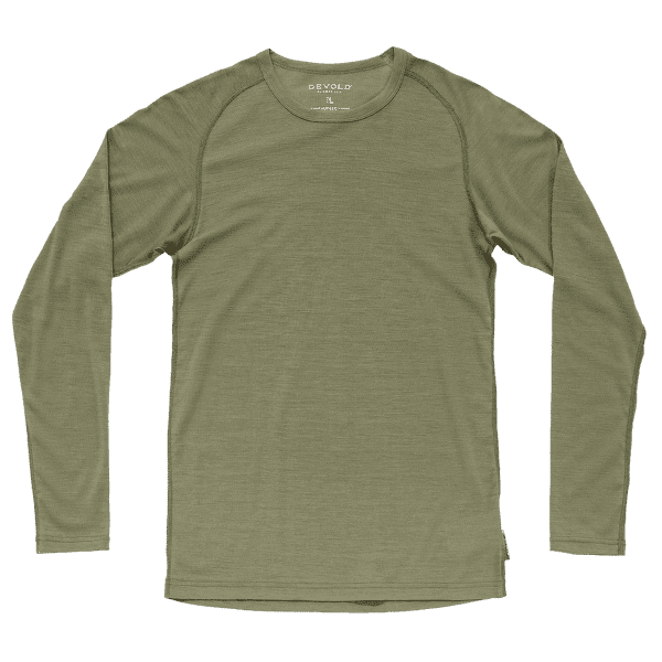 Koszulka z długim rękawem Devold Lauparen Merino 190 Base Shirt Men 404A LICHEN