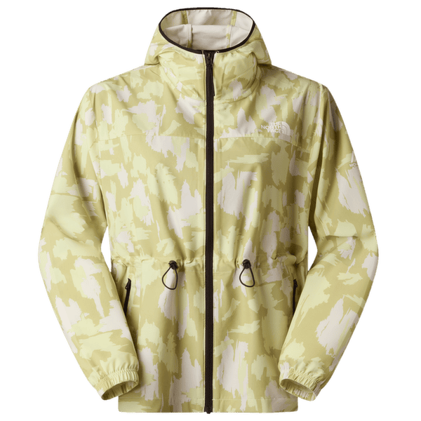 Bunda The North Face MOUNTAIN ATHLETICS HOODED WIND JKT-PRI Women MKO LEMON MIST PAINTED MOUNTAINS PRINT