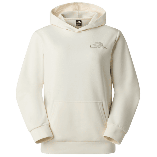 Bluza The North Face Monte Regular Hoodie-Graphic Women WHITE DUNE