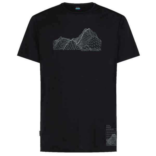 Koszulka z krótkim rękawem Icebreaker Merino Blend 125 Cool-Lite Sphere SS Tee Beta Men BLACK