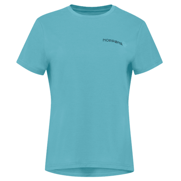 Koszulka z krótkim rękawem Norrona femund tech T-Shirt Women Aqua Haze