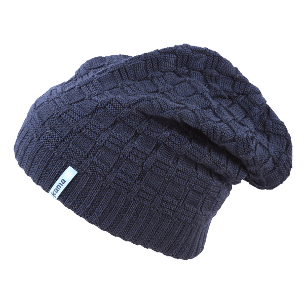 Czapki Kama Knitted beanie A123 108 navy