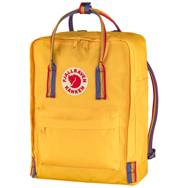 Plecak Fjällräven Kanken Rainbow Warm Yellow-Rainbow Pattern