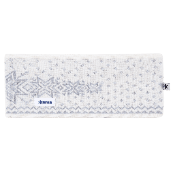 Opaska na głowę Kama Knitted headband C41 off white 101