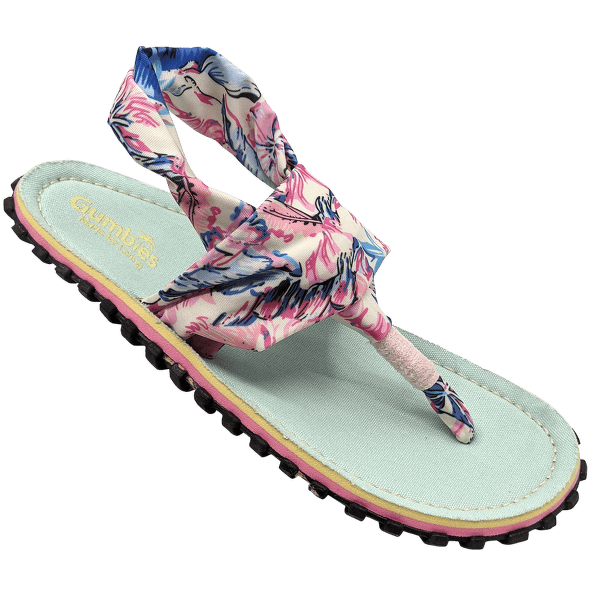 Klapki Gumbies Gumbies Slingback Sandals - Mint/Pink Mint/Pink