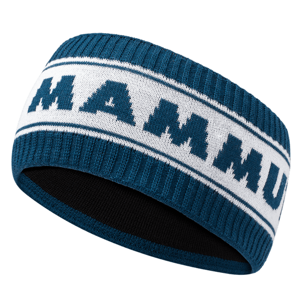Opaska na głowę Mammut Peaks Headband deep ice-white-50577