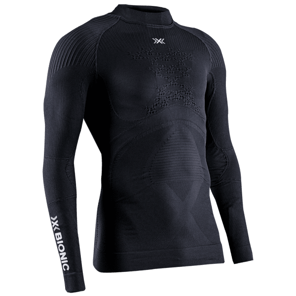 Koszulka z długim rękawem X-Bionic Energy Accumulator 4.0 Shirt Turtle Neck LG SL Men Opal Black/Arctic White