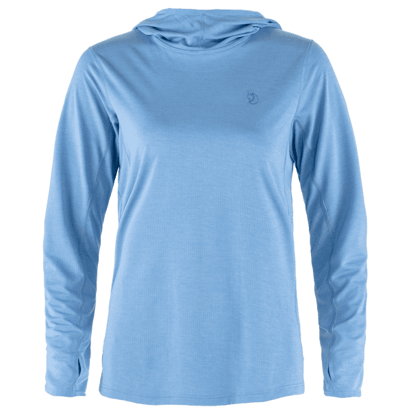 Koszulka z długim rękawem Fjällräven Abisko Sun-hoodie Women Ultramarine