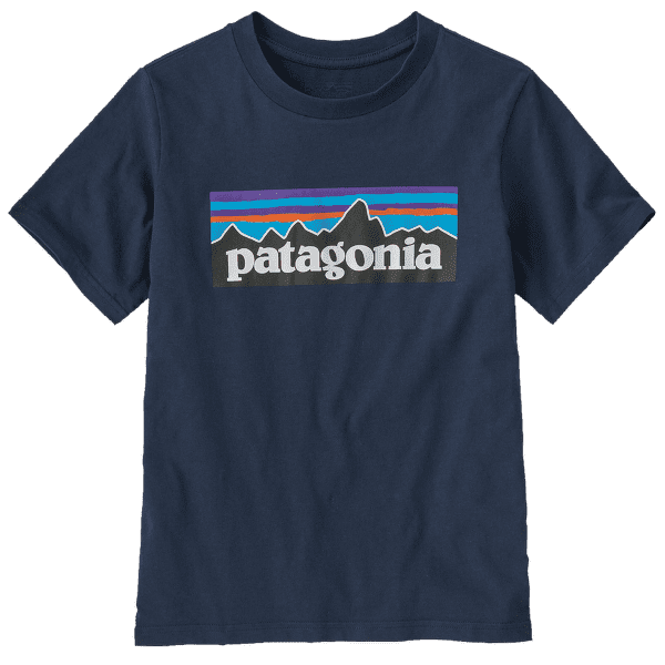 Koszulka z krótkim rękawem Patagonia P-6 Logo T-Shirt Neo Navy