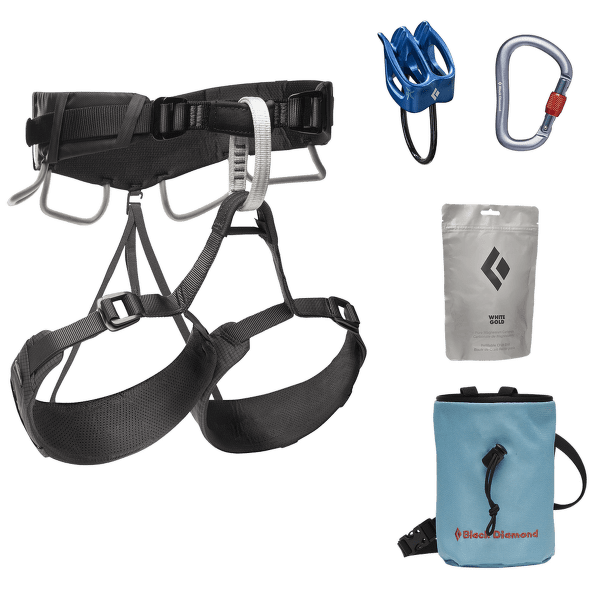 Zestaw Black Diamond MOMENTUM 4S HARNESS PACKAGE Anthracite