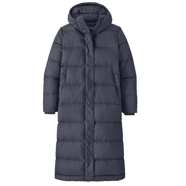 Płaszcz Patagonia Silent Down Long Parka Women Sunken Blue