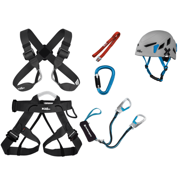 Zestaw do Ferraty Rock Empire Ferrata Twist Connect + Galeos Evo 000