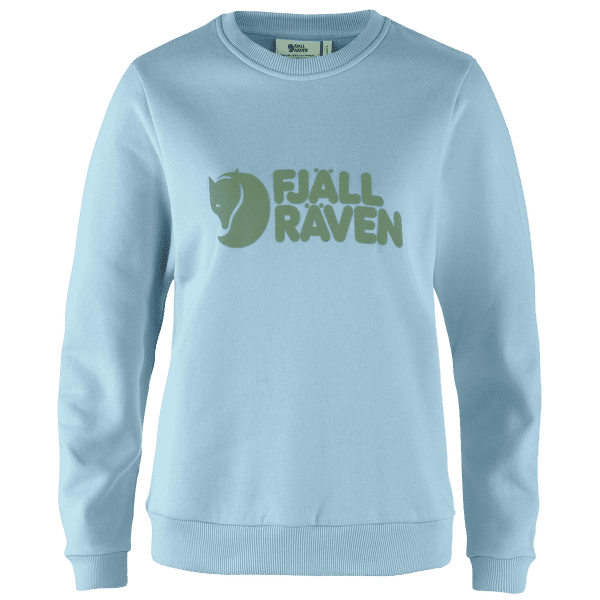 Bluza Fjällräven Fjällräven Logo Sweater Women Breeze Blue-Patina Green