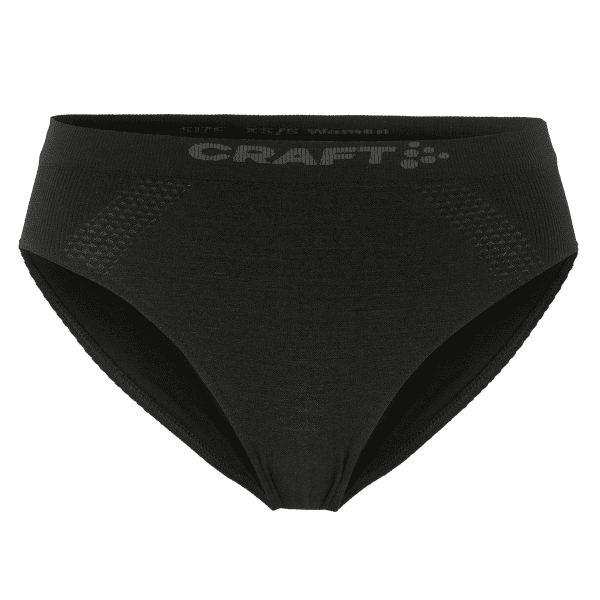 Majtki Craft Wool Seamless Hipster Women 999000 Black
