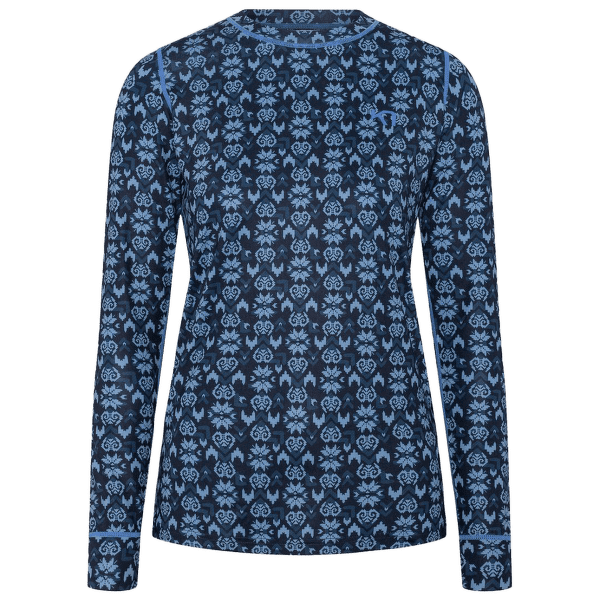 Koszulka z długim rękawem Kari Traa Fryd LS Women ROIRI/DARK NAVY BLUE