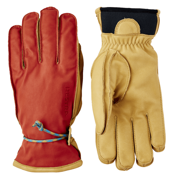 Rękawice Hestra Wakayama Flame red/Tan