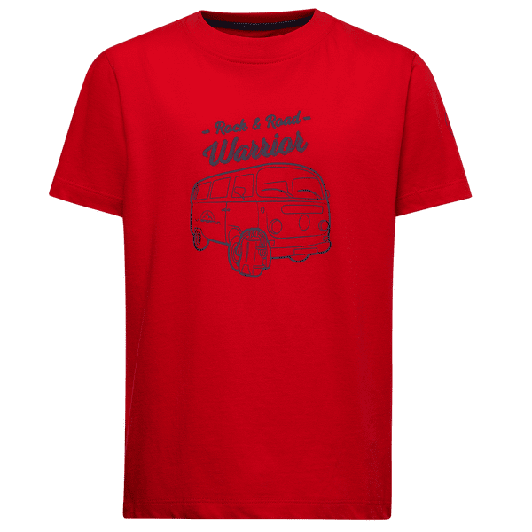 Koszulka z krótkim rękawem La Sportiva VAN T-SHIRT Kids Mountain Red/Night Sky