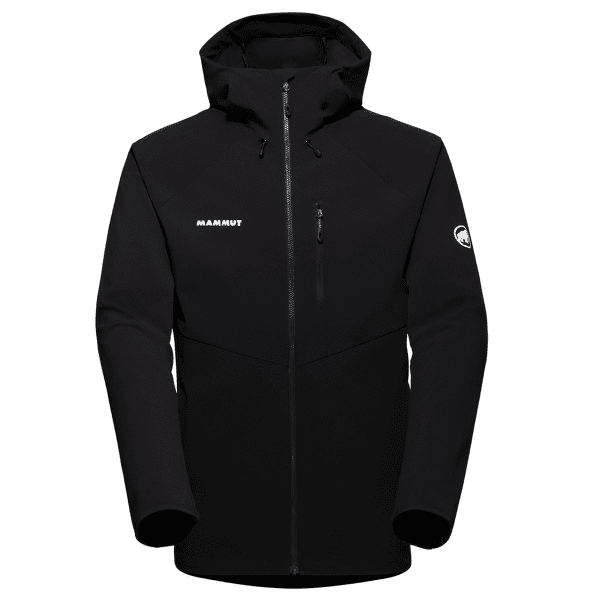 Bunda Mammut ULTIMATE COMFORT SO HOODED JACKET MEN black 0001