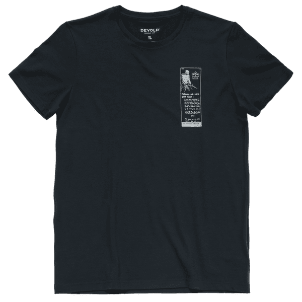 Koszulka z krótkim rękawem Devold Premium Ad Tee Men 284A INK