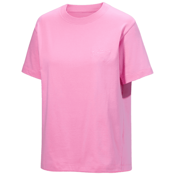 Koszulka z krótkim rękawem Arcteryx Kragg Cotton Little Bird Crew SS Women Pineberry