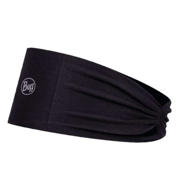 Opaska na głowę Buff CoolNet UV+® Tapered Headband SOLID BLACK