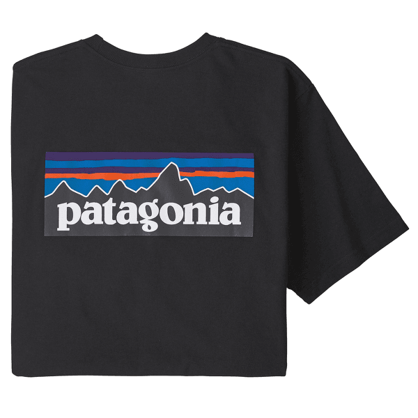 Koszulka z krótkim rękawem Patagonia P-6 Logo Responsibili Tee Men Black