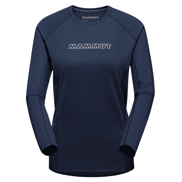Koszulka z długim rękawem Mammut Selun FL Longsleeve Women Logo marine 5118