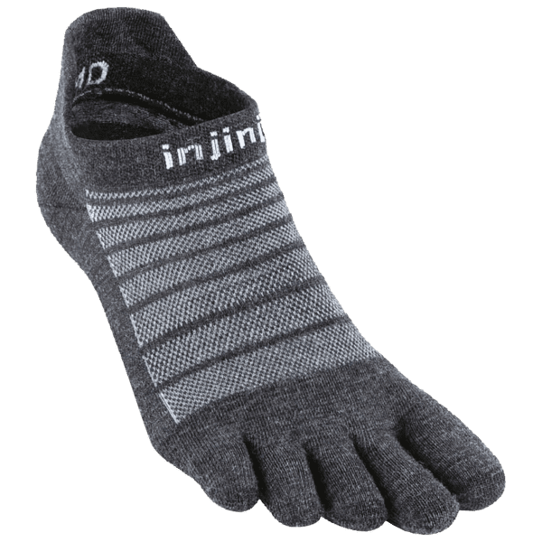 Skarpety Injinji Run Lightweight No-Show Wool SLATE