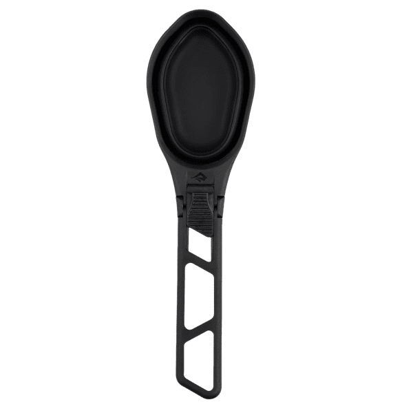 Chochla Sea to Summit Camp Kitchen Folding Serving Spoon Black-Black