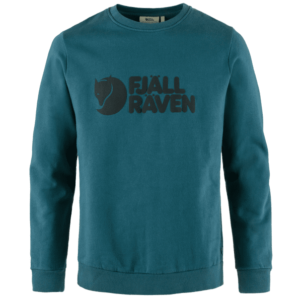 Bluza Fjällräven Fjällräven Logo Sweater Men Deep Sea