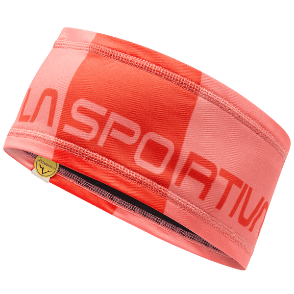 Opaska na głowę La Sportiva Diagonal Headband Flamingo/Cherry Tomato