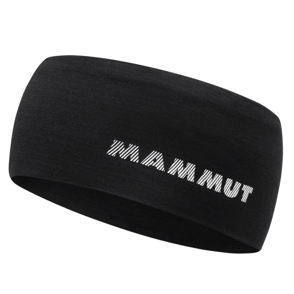 Opaska na głowę Mammut Tree Wool Headband black 0001