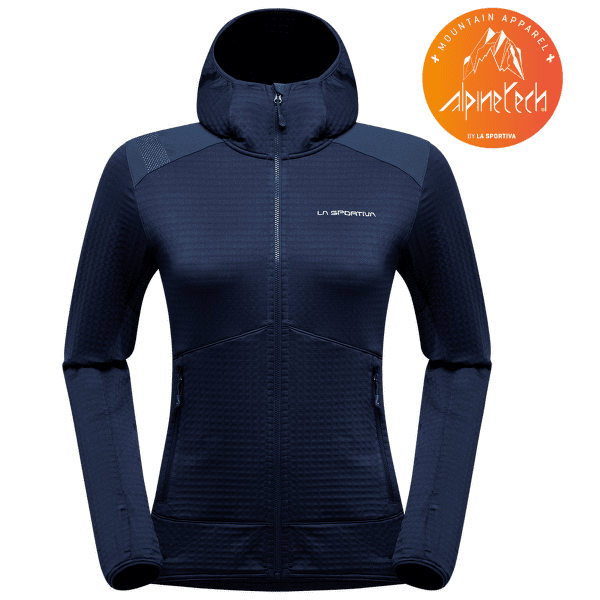 Bluza La Sportiva Lucendro Thermal 2.0 Hoody Women Night Sky/Chalk