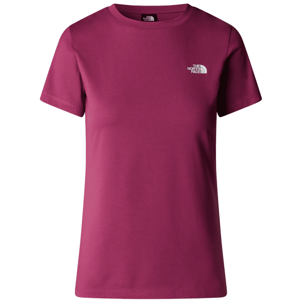 Koszulka z krótkim rękawem The North Face S/S SIMPLE DOME SLIM TEE Women 6EO CYBER BERRY
