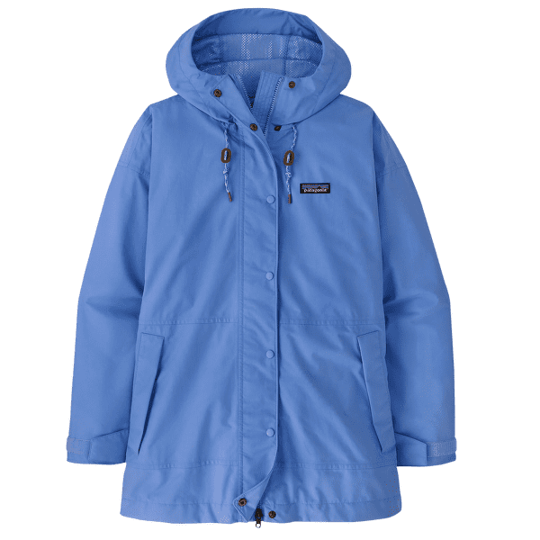 Bunda Patagonia Outdoor Everyday Rain Jacket Women Abundant Blue
