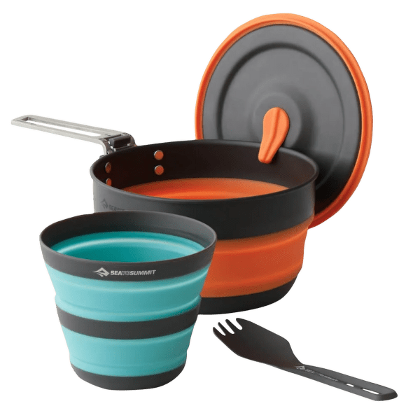 Naczynia Sea to Summit Frontier UL Collapsible One Pot Cook Set - [3 Piece] 1L