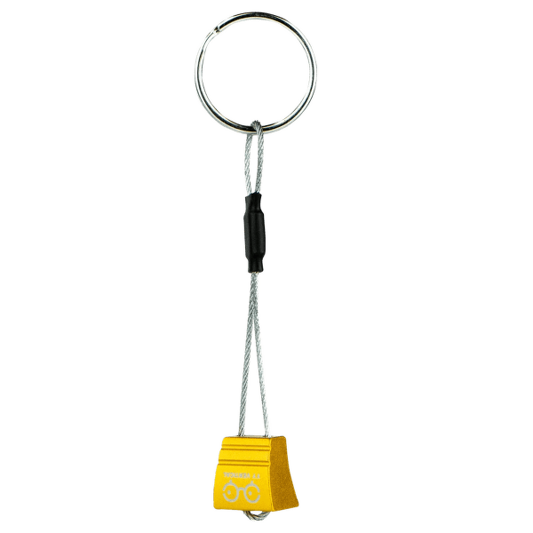 Brelok Y Y Vertical Climbing Nut Key Holder Gold
