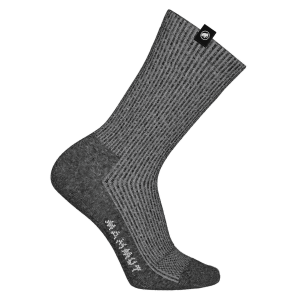 Skarpety Mammut HIKING FULL CUSHION CREW SOCKS black-white 0047
