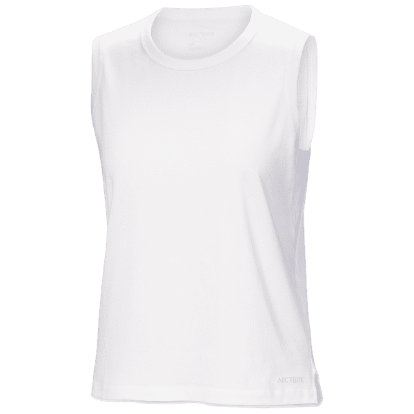 Tank top Arcteryx Kragg SL Cotton Tank Blurred Bird Women White Light / Ray