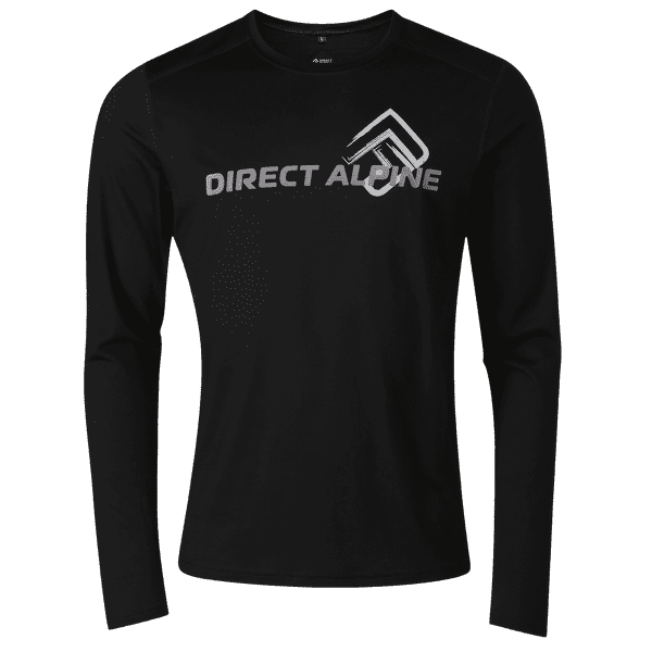 Koszulka z długim rękawem Direct Alpine Furry Long 3.0 black (DA large sign)