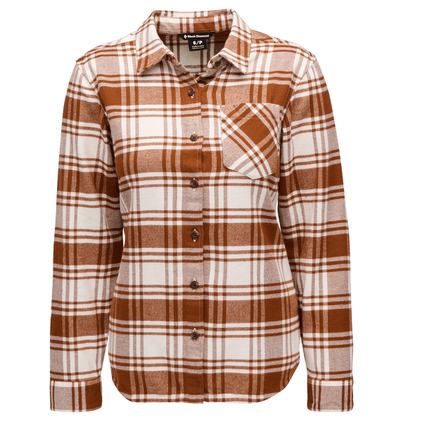 Koszula z długim rękawem Black Diamond Project Flannel Women Clay-Off White Plaid
