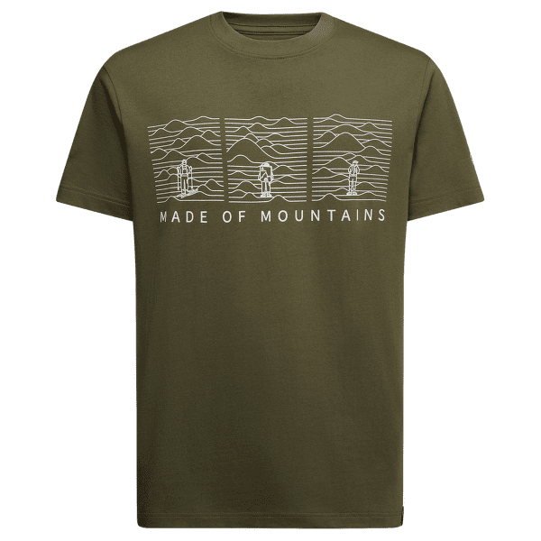 Koszulka z krótkim rękawem La Sportiva MADE OF MOUNTAIN Men Cypress/Chalk
