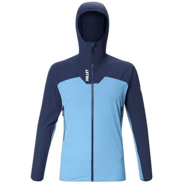 Bunda Millet KAMET XCS LIGHT HOODIE Men CORONET BLUE/SAPHIR